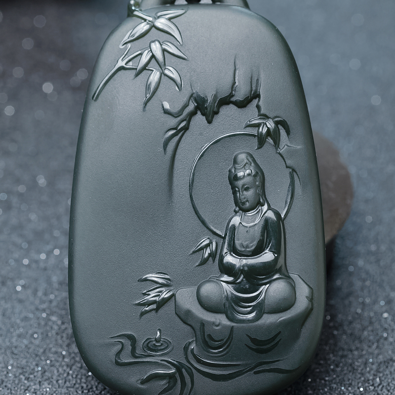 和田青玉观音-红掌柜