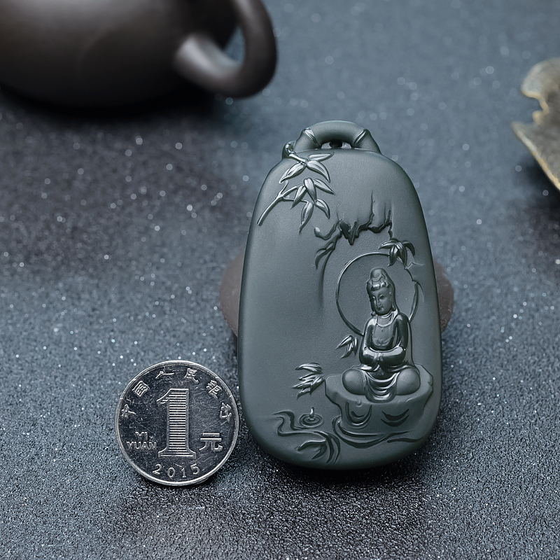 和田青玉观音-红掌柜