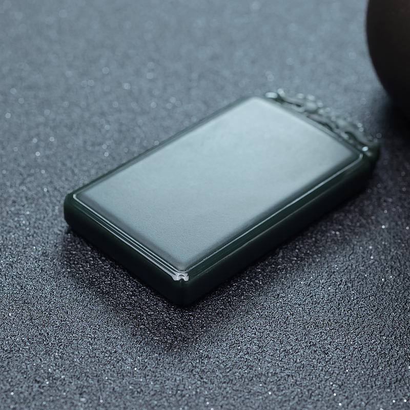 和田青玉吊坠-红掌柜