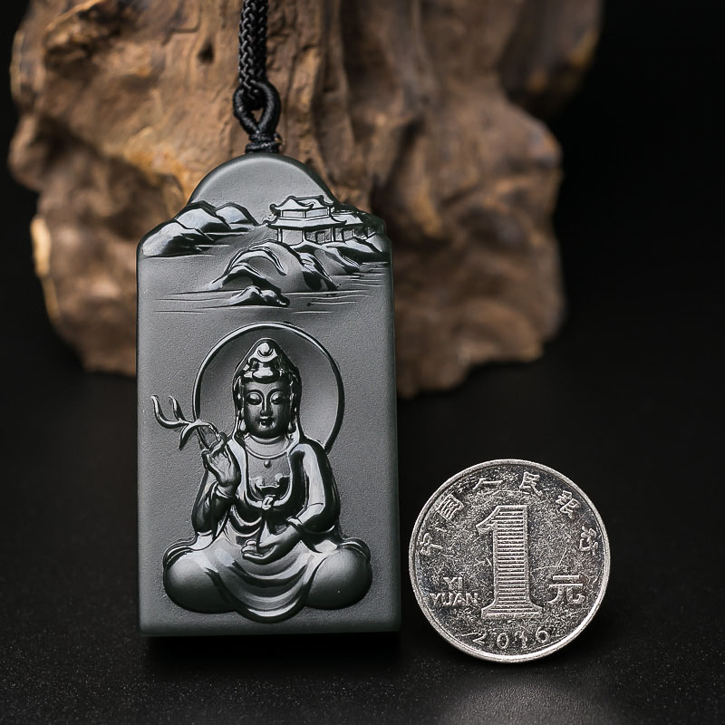 青海天然山料和田青玉吊坠-红掌柜