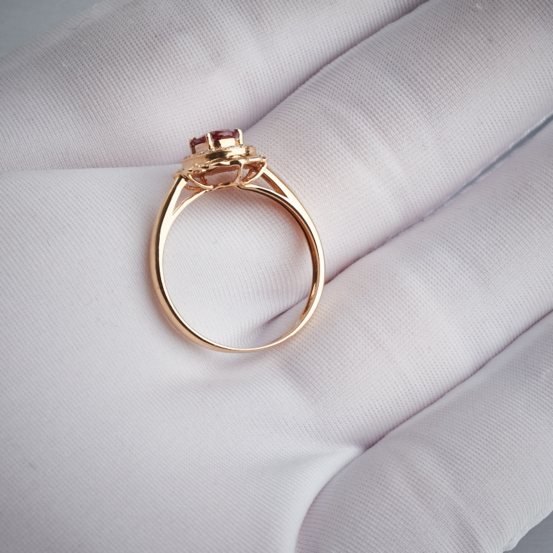 天然18K红宝石戒指 - 红掌柜