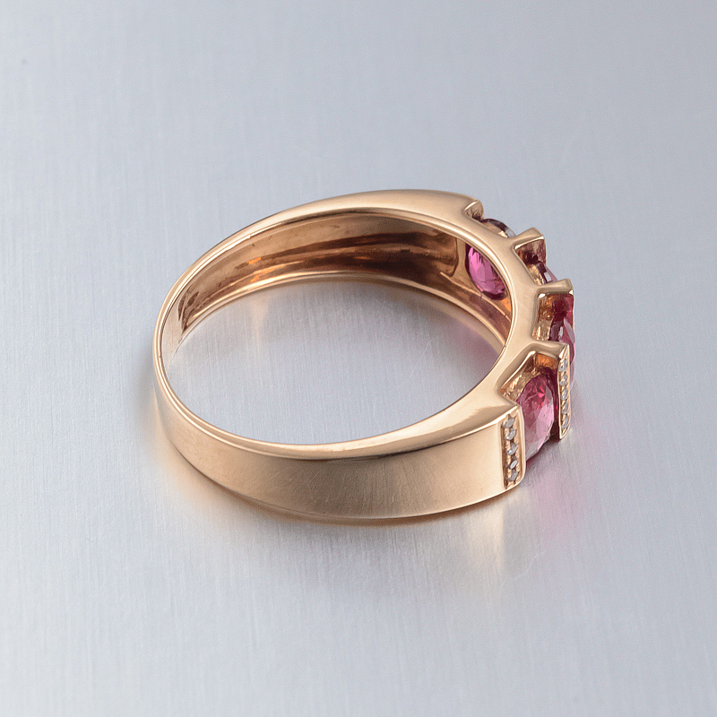 斯里兰卡天然红宝石戒指 - 红掌柜