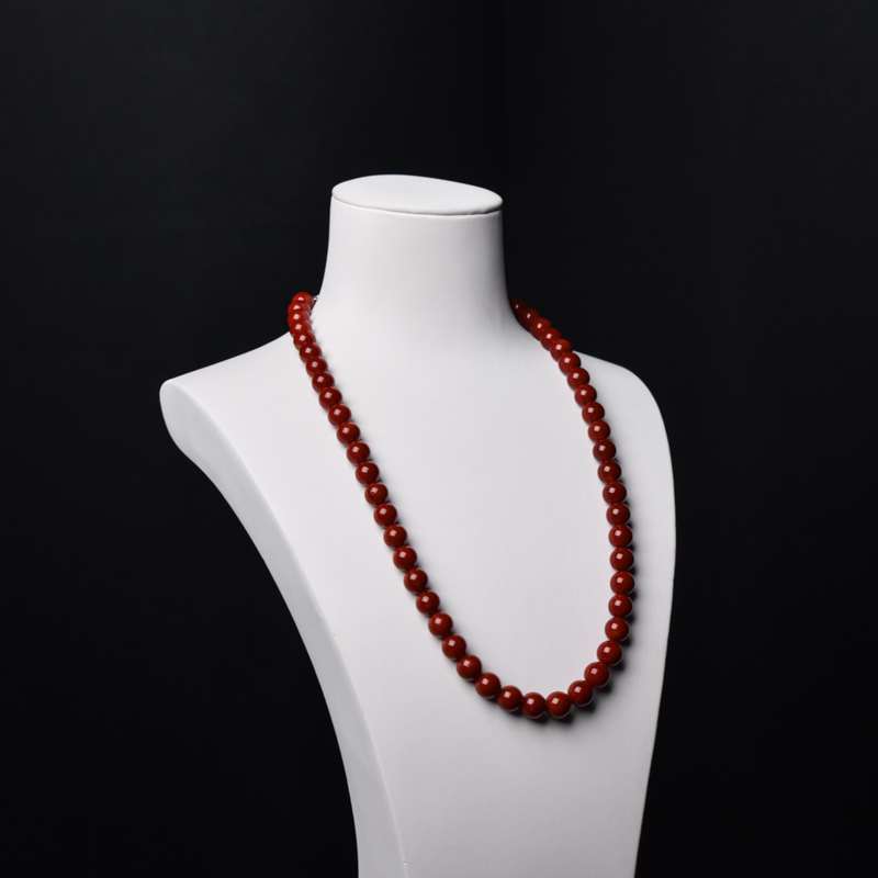 8.5mm红珊瑚项链-红掌柜