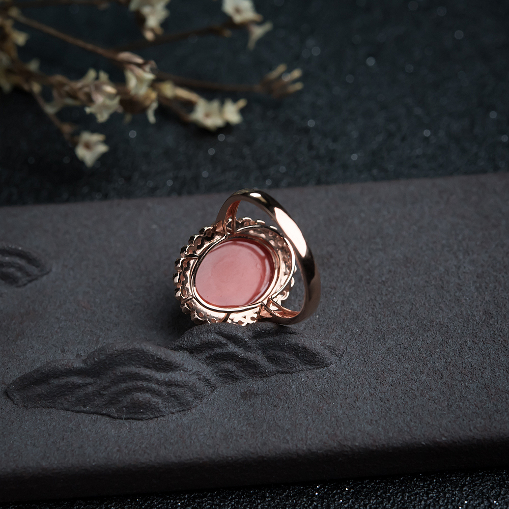 朱红珊瑚戒指-红掌柜