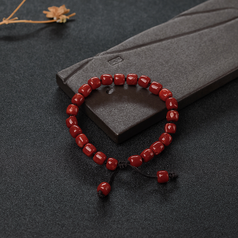 阿卡正红珊瑚手串-红掌柜