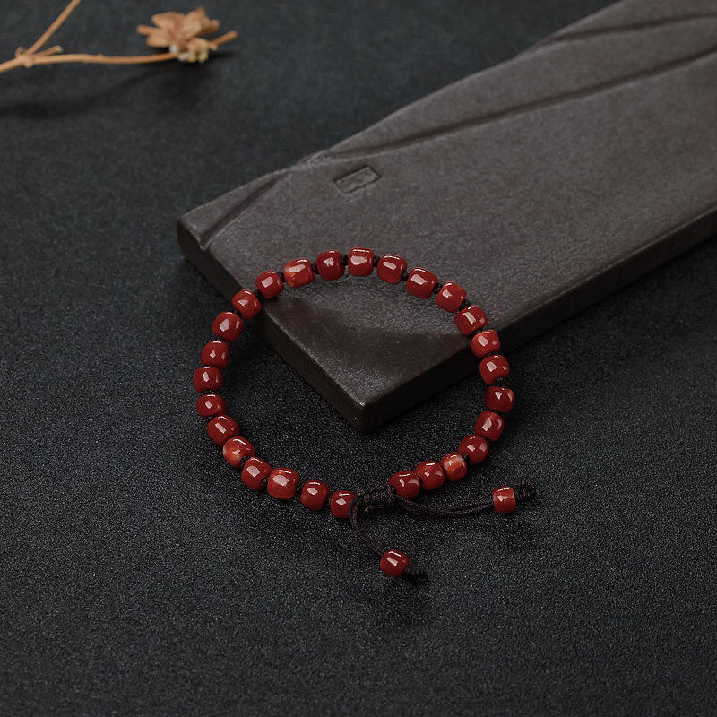 阿卡正红珊瑚手串-红掌柜