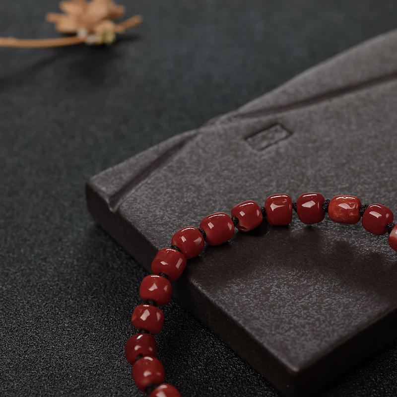 阿卡珊瑚手串-红掌柜