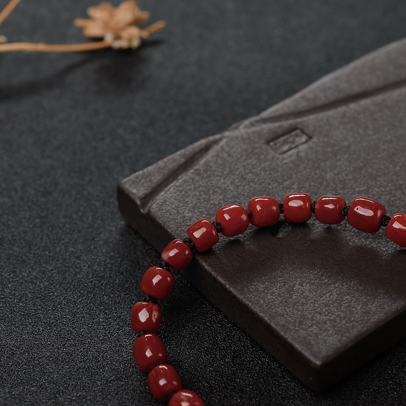 阿卡珊瑚手串-红掌柜