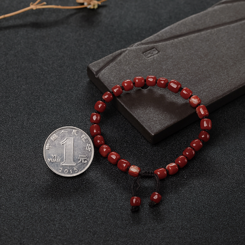 正红珊瑚手串-红掌柜