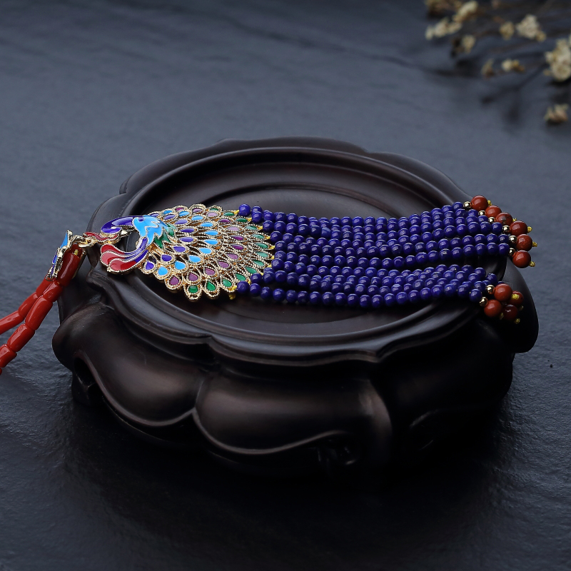 意大利天然沙丁珊瑚毛衣链-红掌柜