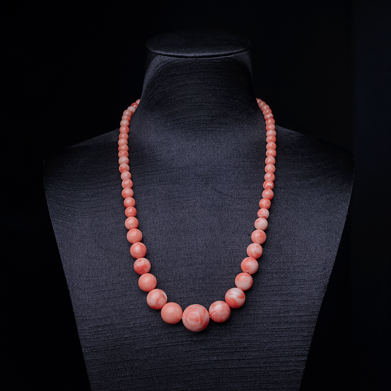 深水粉色珊瑚塔链-红掌柜