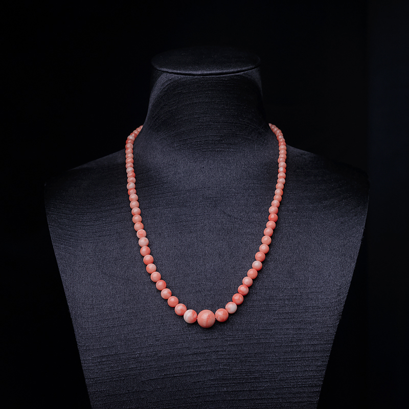 深水粉色珊瑚塔链-红掌柜