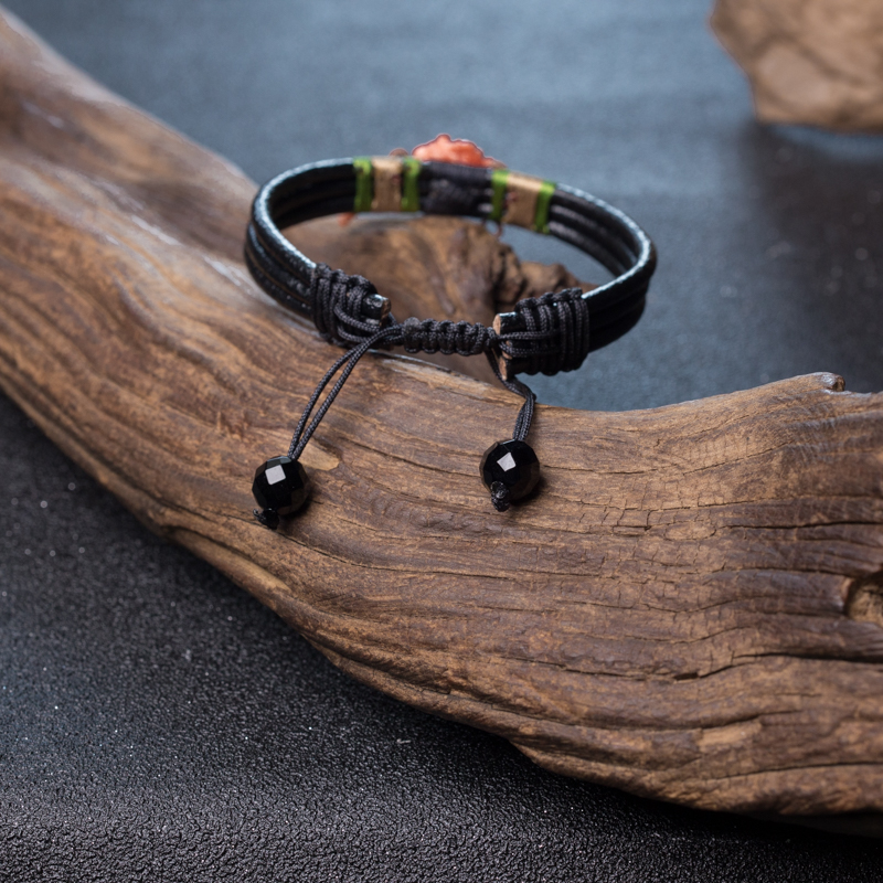 MOMO珊瑚手链-红掌柜