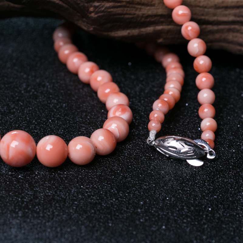 天然珊瑚塔链-红掌柜