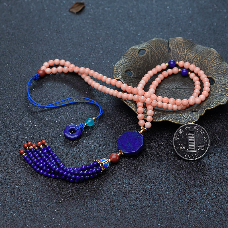 珊瑚项链-红掌柜