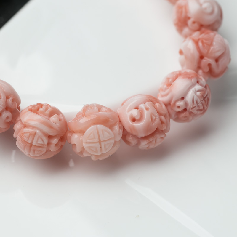 深水珊瑚手串-红掌柜