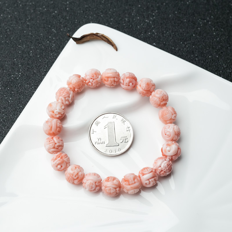 天然珊瑚手串-红掌柜