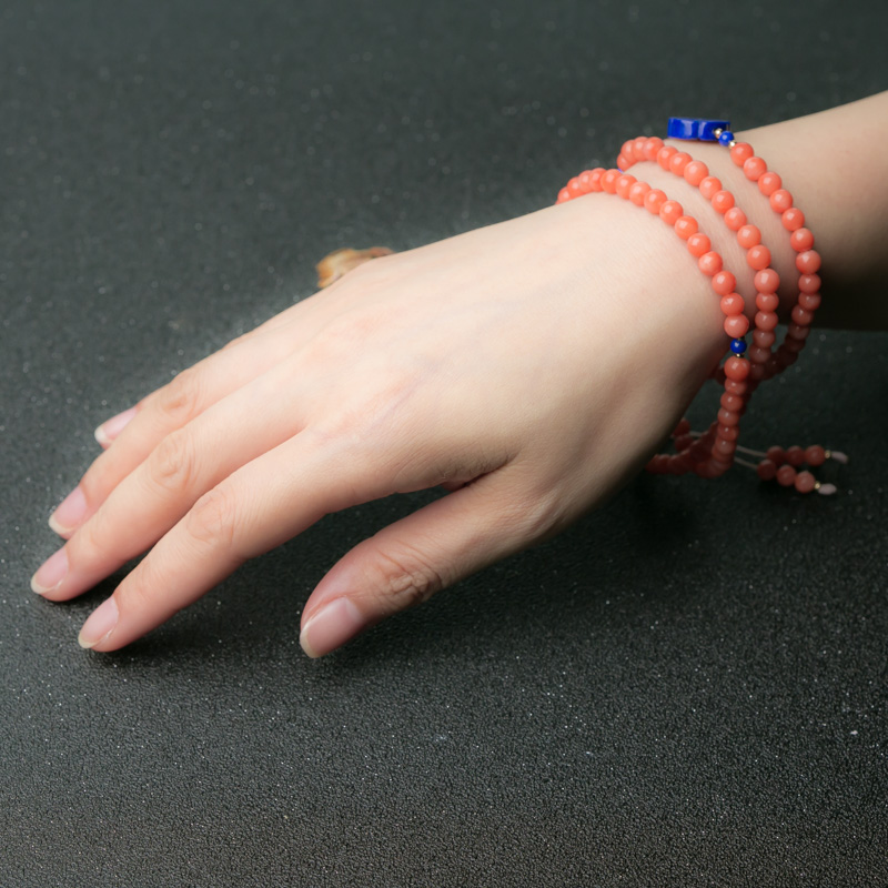 深水珊瑚项链-红掌柜