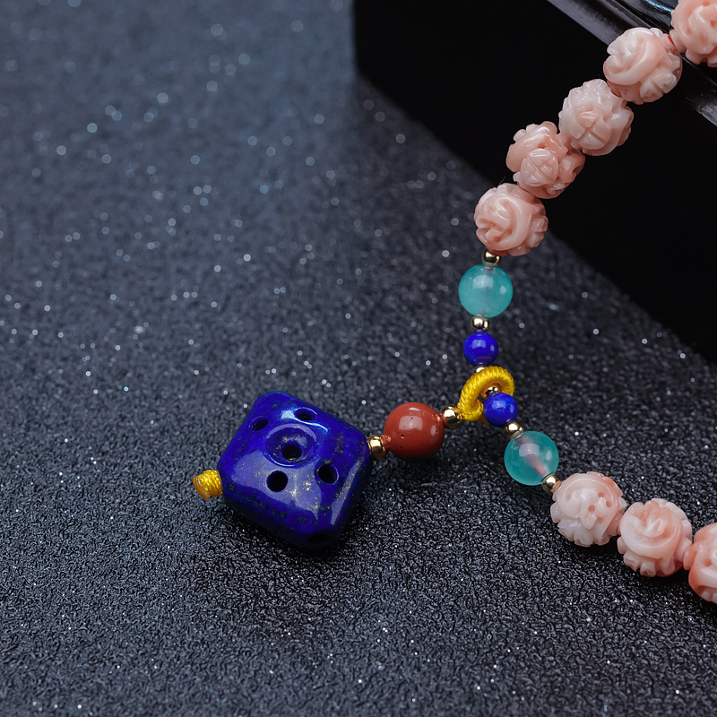 深水珊瑚手串-红掌柜