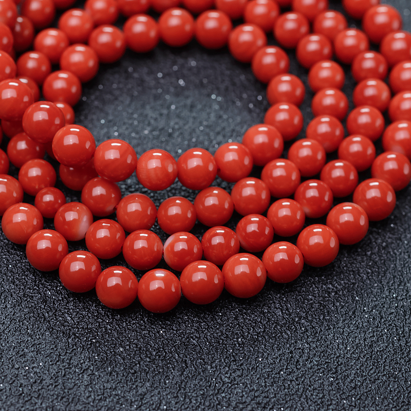 珊瑚108佛珠-红掌柜