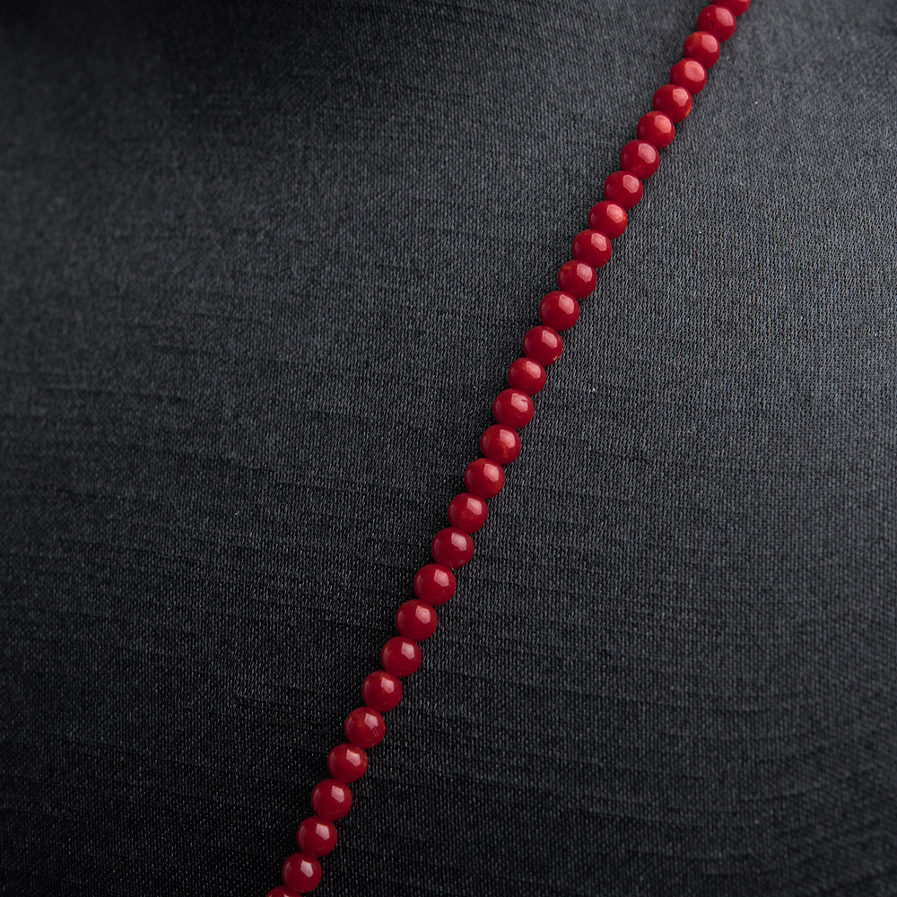 天然红珊瑚长链-红掌柜