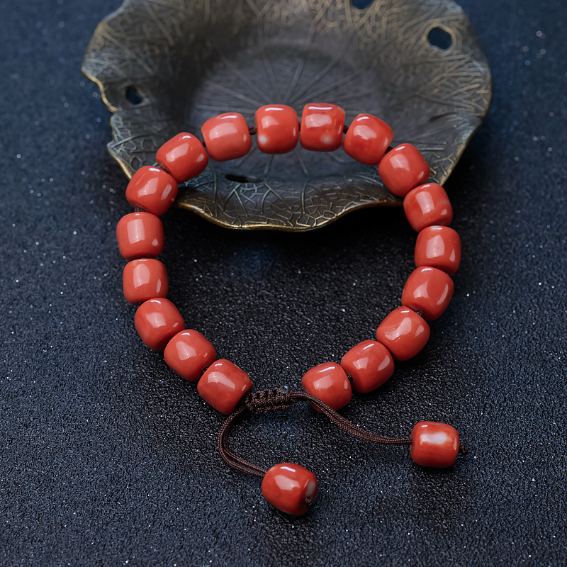 MOMO珊瑚手链-红掌柜