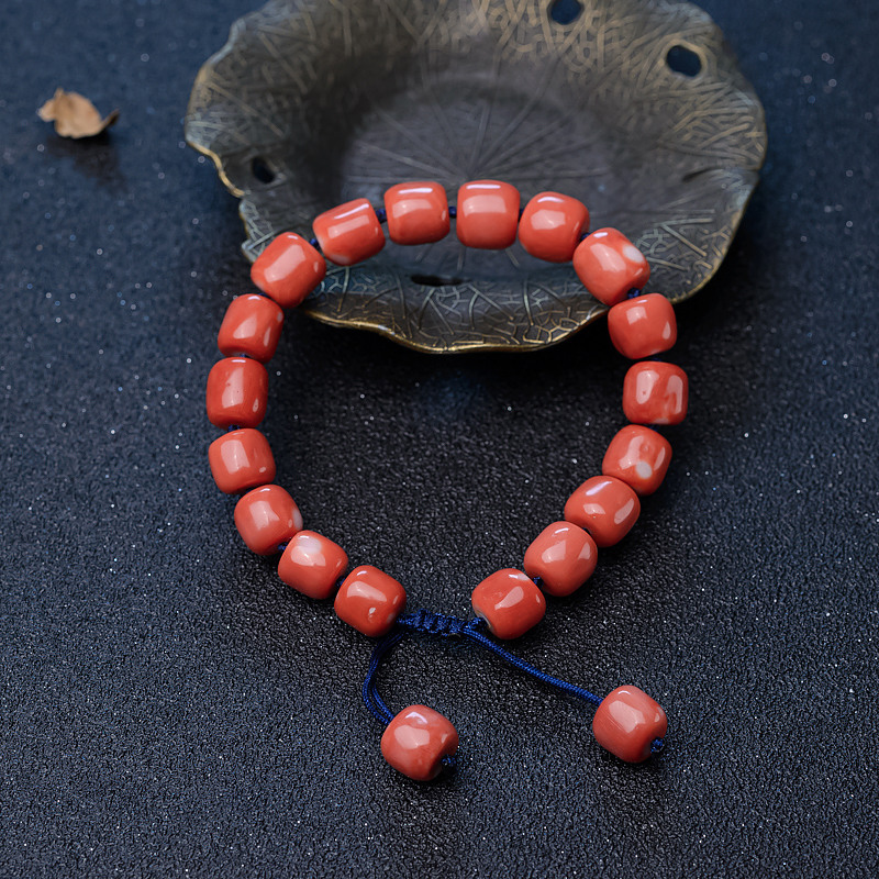 MOMO珊瑚手链-红掌柜