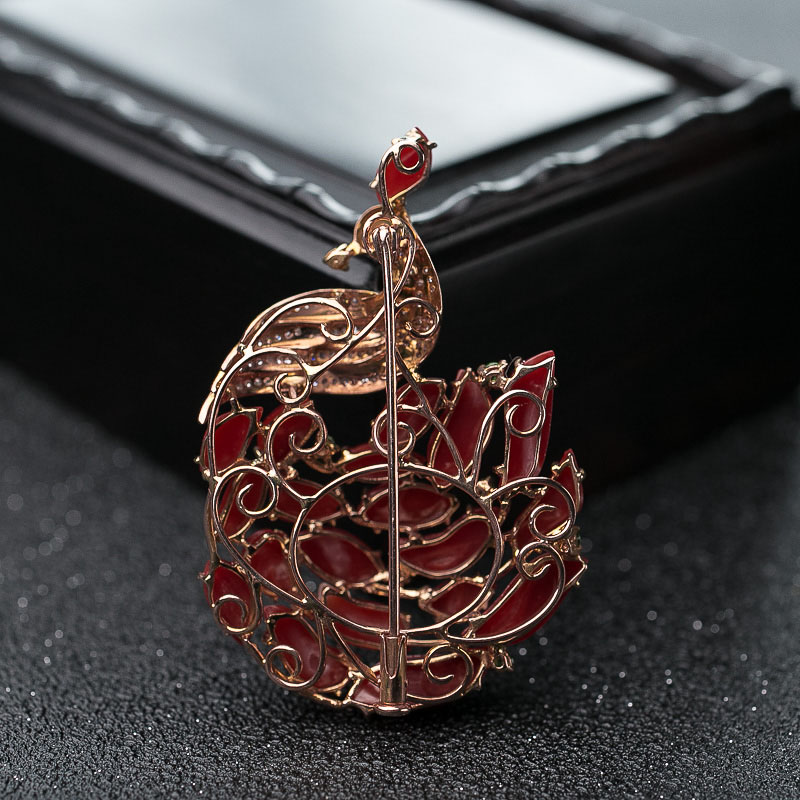 天然珊瑚两用款-红掌柜