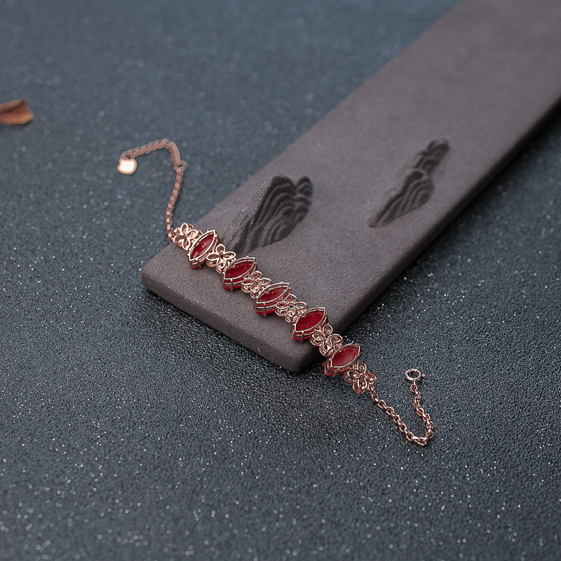 珊瑚手链-红掌柜