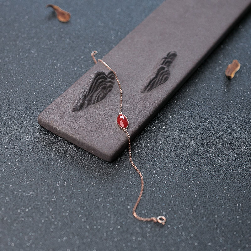 18K阿卡珊瑚手链-红掌柜