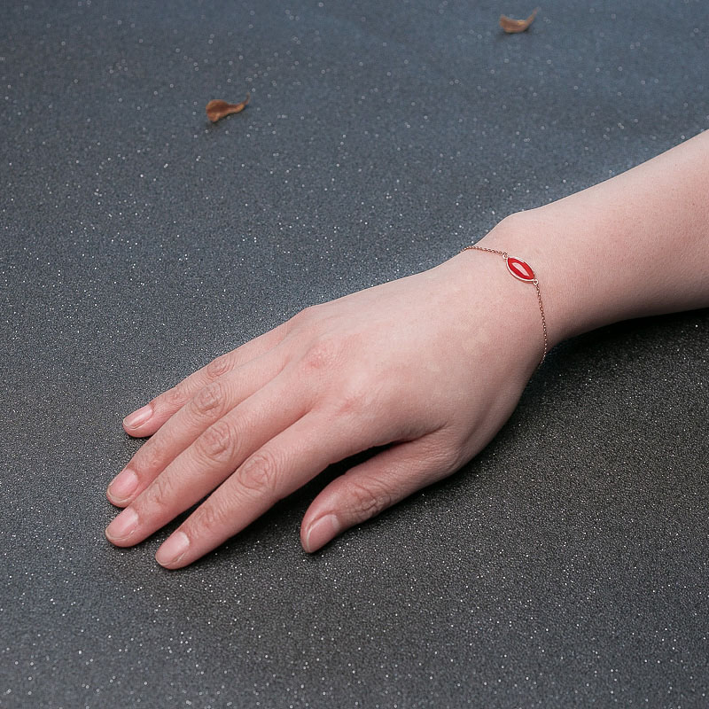 日本珊瑚手链-红掌柜