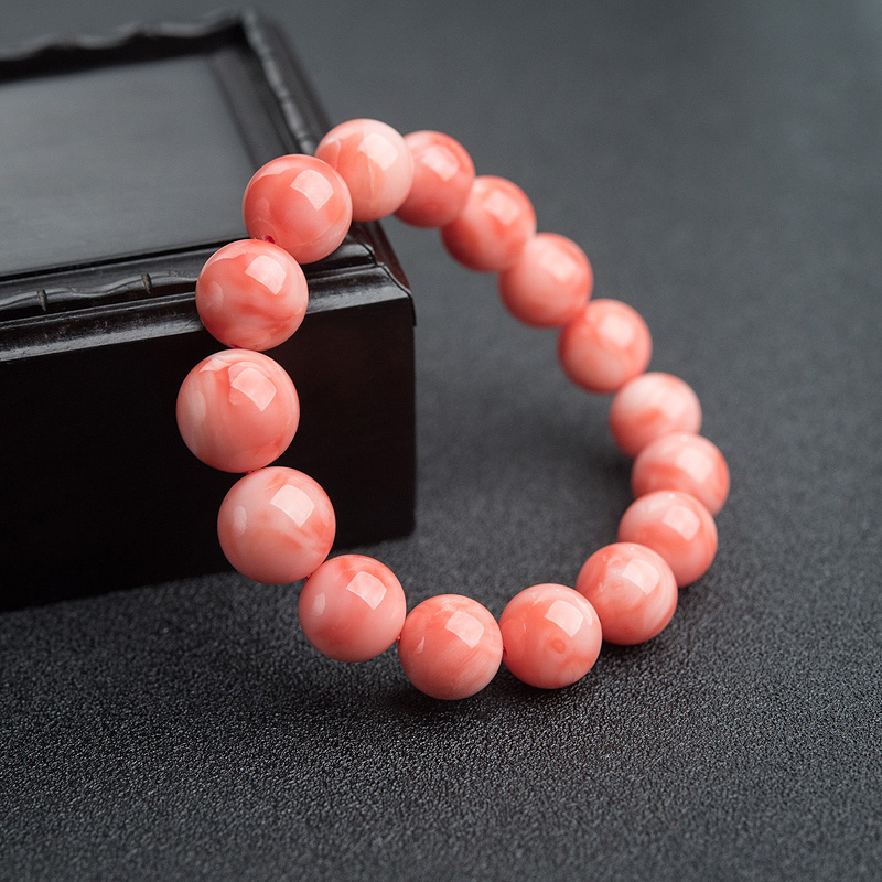 珊瑚单圈手串-红掌柜