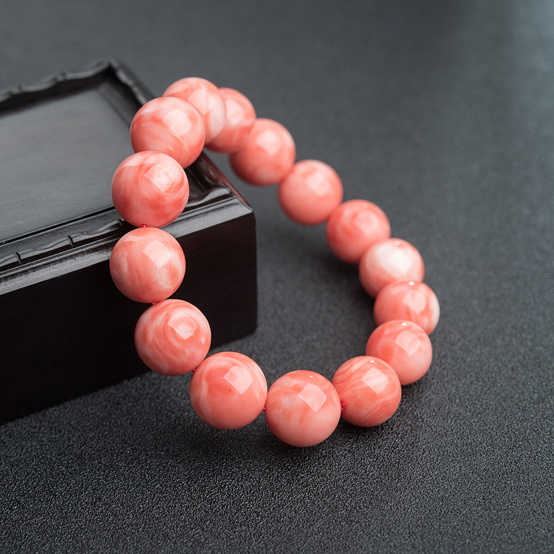 珊瑚单圈手串-红掌柜