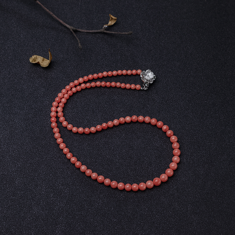 台湾深水粉色珊瑚塔链-红掌柜