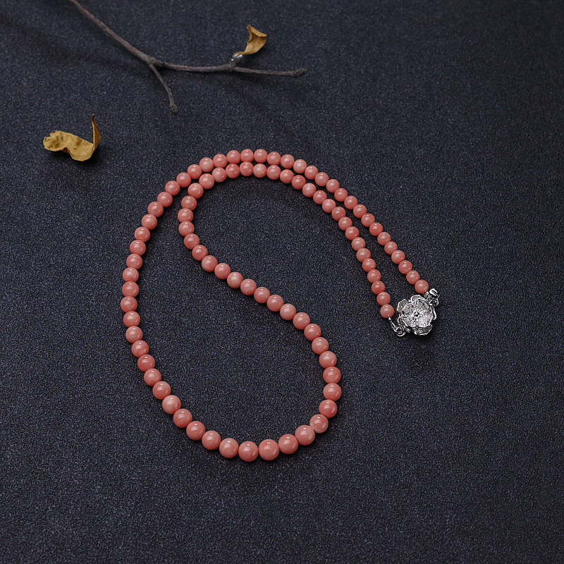 台湾深水粉色珊瑚塔链-红掌柜