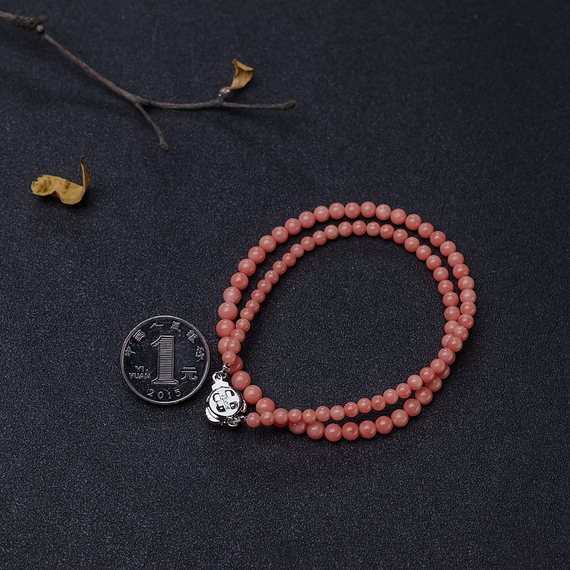 粉色珊瑚塔链-红掌柜