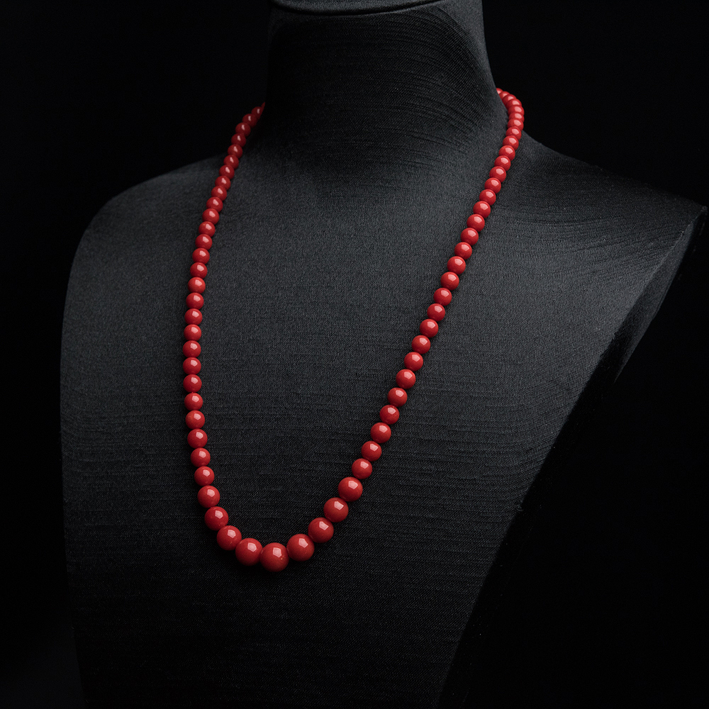 朱红珊瑚塔链-红掌柜