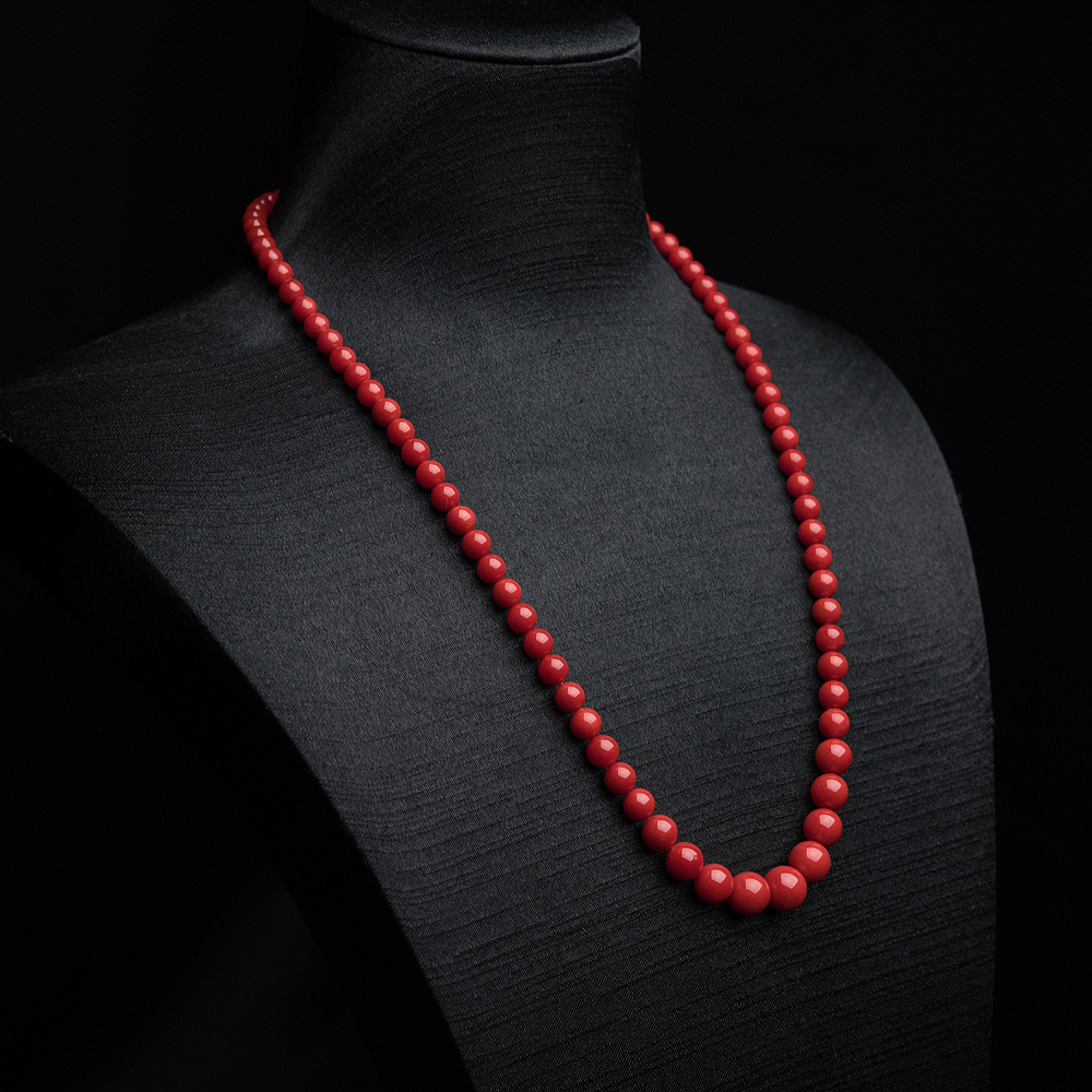 沙丁红珊瑚塔链-红掌柜