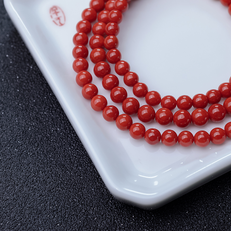 红珊瑚佛珠-红掌柜