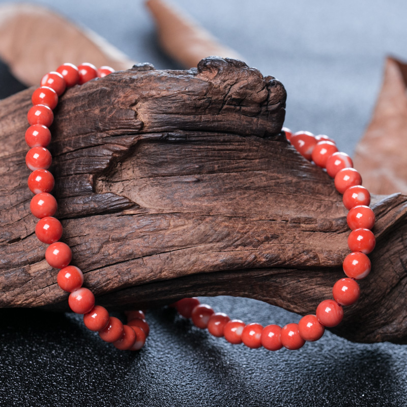 MOMO珊瑚佛珠-红掌柜