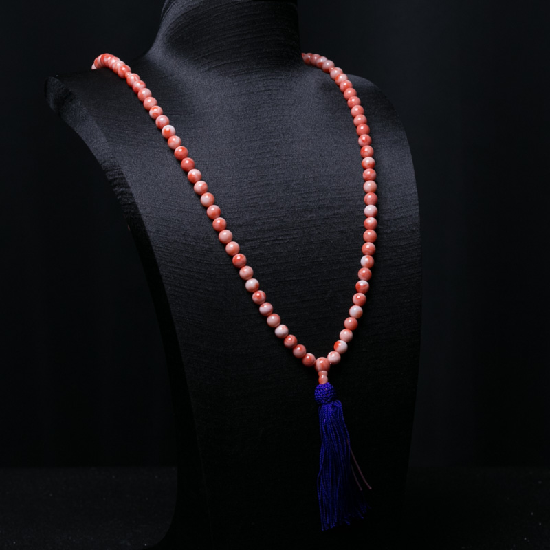 深水珊瑚108佛珠-红掌柜