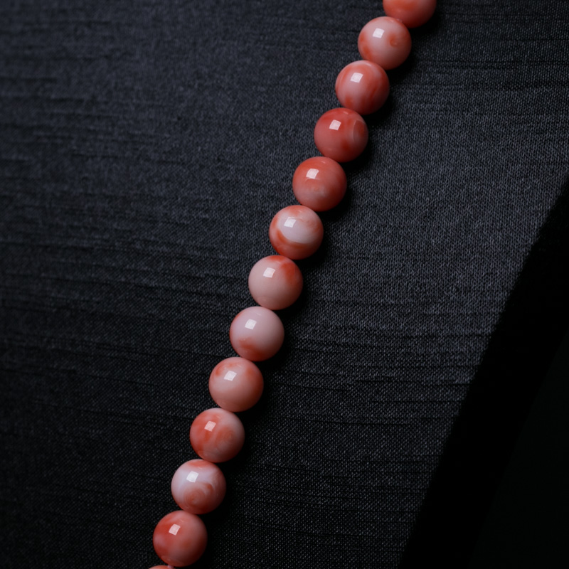 珊瑚108佛珠-红掌柜