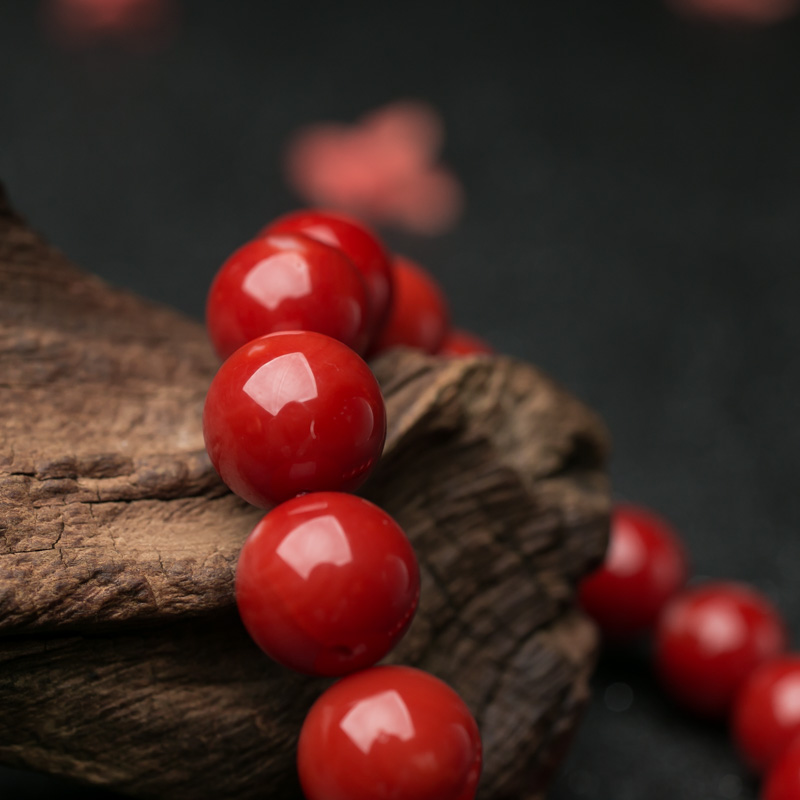珊瑚手串-红掌柜