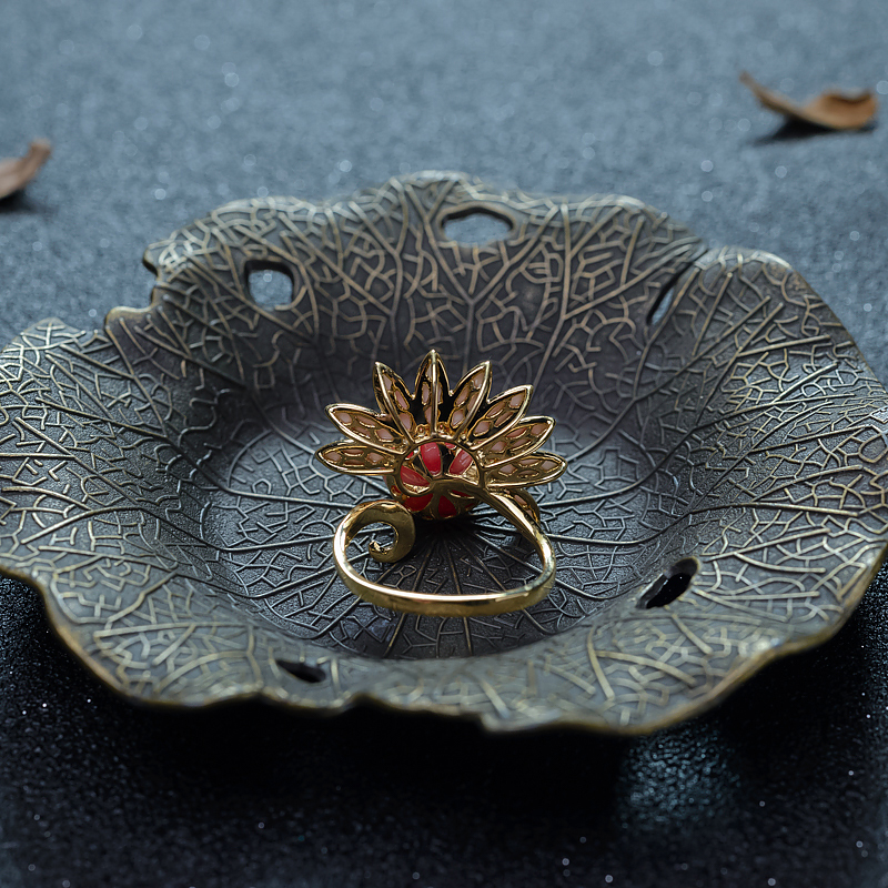 珊瑚戒指-红掌柜