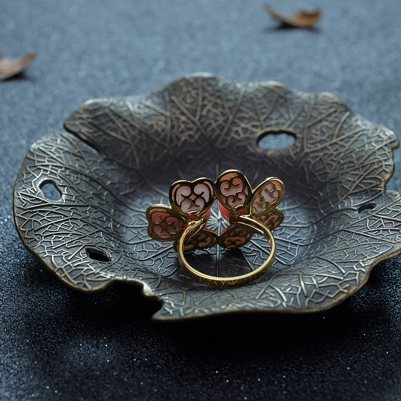 珊瑚戒指-红掌柜