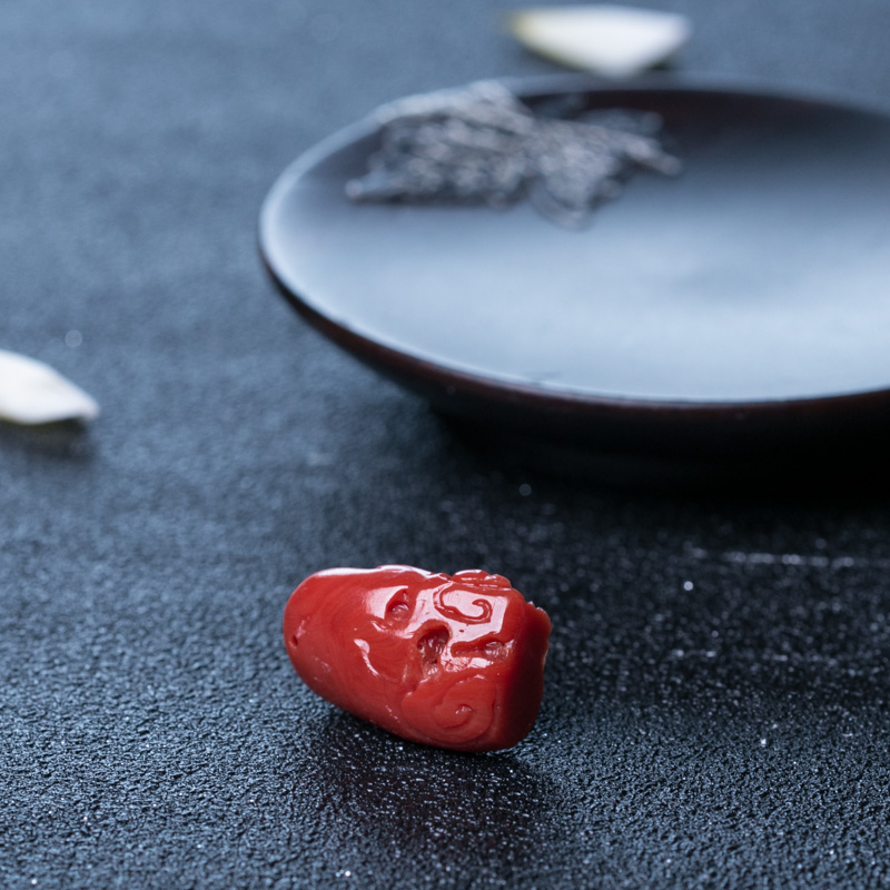 珊瑚吊坠-红掌柜