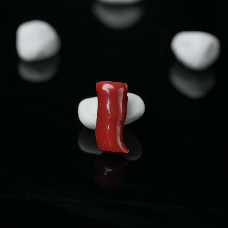 意大利珊瑚财神吊坠-红掌柜