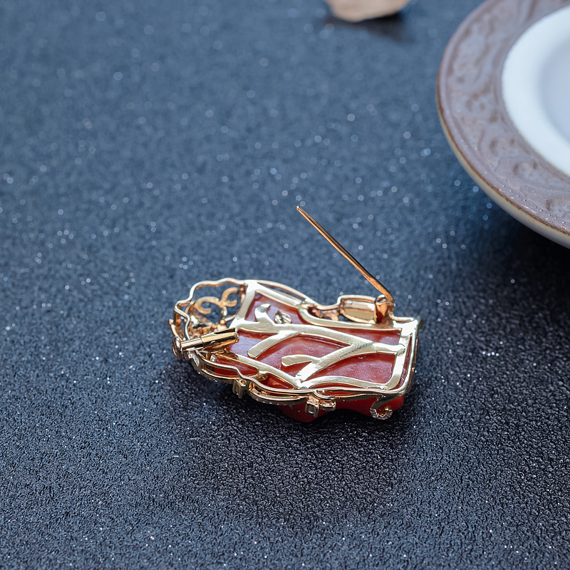 天然阿卡珊瑚吊坠-红掌柜