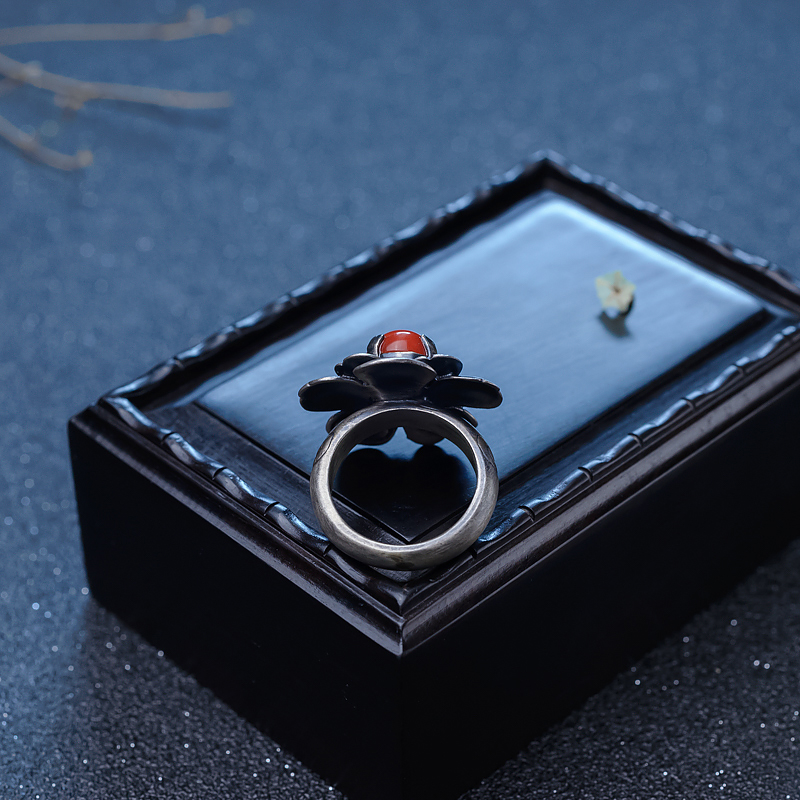 珊瑚戒指-红掌柜