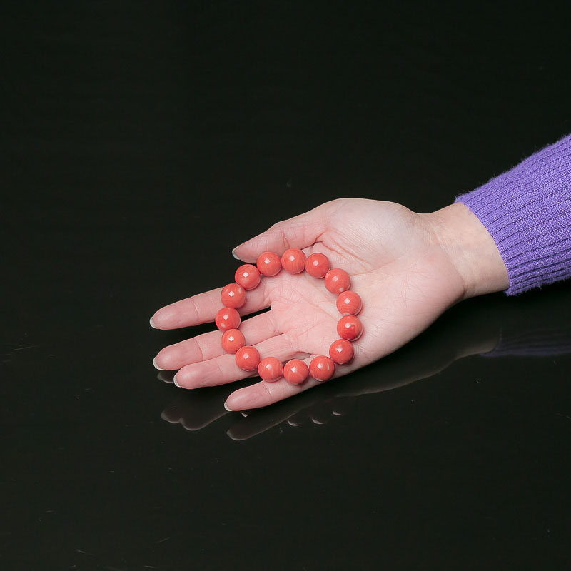 天然珊瑚手串-红掌柜